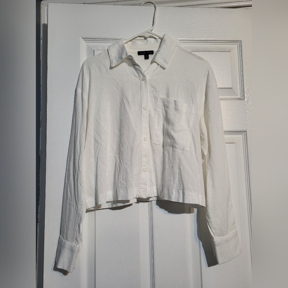 Moa Moa Cream Collared Shirt